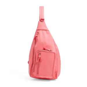 Vera Bradley Solid Cotton Sling Backpack