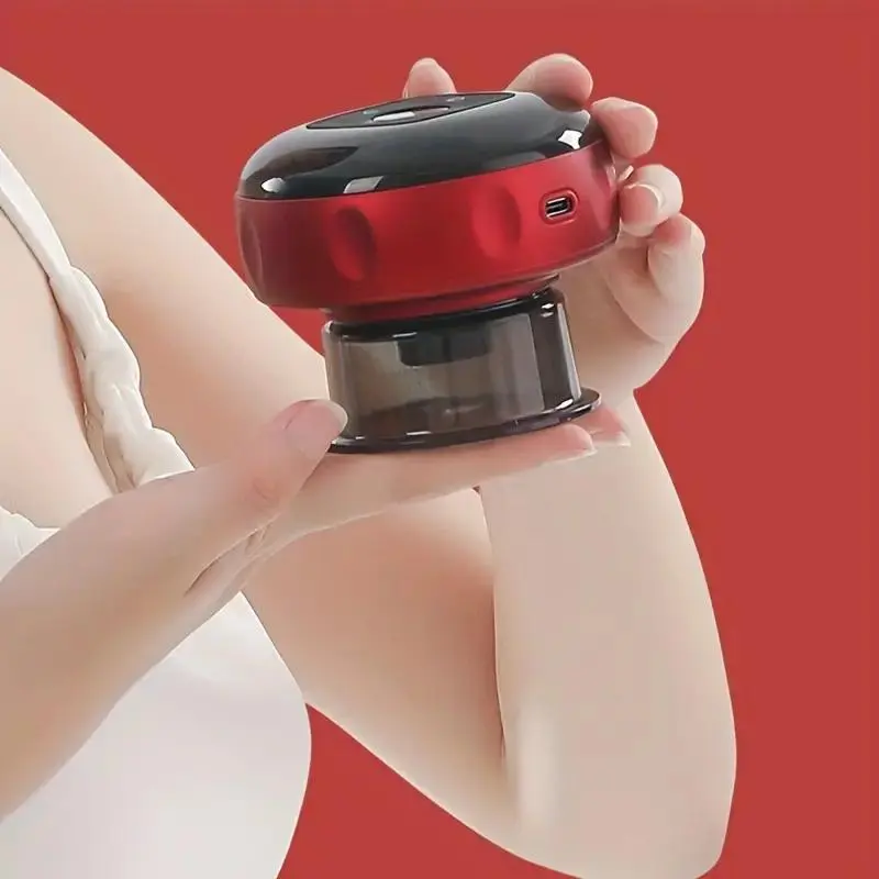 Smart Cupping Therapy Machine, Portable USB Rechargeable Cupping Therapy Tool, Body Massage Tool for Home & Professional Use