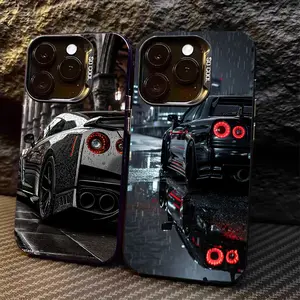 Protective Back Cover for Iphone Models 17, 16, 15, 14, 13, 12, 11 Pro Max, 17Air, 16E, 7, 8 Plus, And SE4 Mini Featuring a Car Cool GTRR Design, Phone Case, Phone Cases, Handy Cover, Case, Phone Cover
