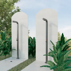 Freestanding Outdoor Shower by DAX – Stainless Steel