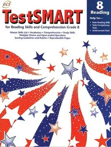 USED-TestSMART for Reading Skills and Comprehension, Grade 8:Help for Basic Reading Skills, State Competency Tests, Achievement Tests by Lori Mammen (Paperback)