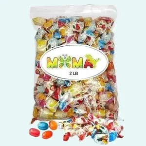 Mima  Sugar Free Arcor Hard Candy - Gluten Free, Vegan, Keto Friendly - Individual Wrapped Candy for Halloween & Christmas Snacks Sweet Bonbon Fruit