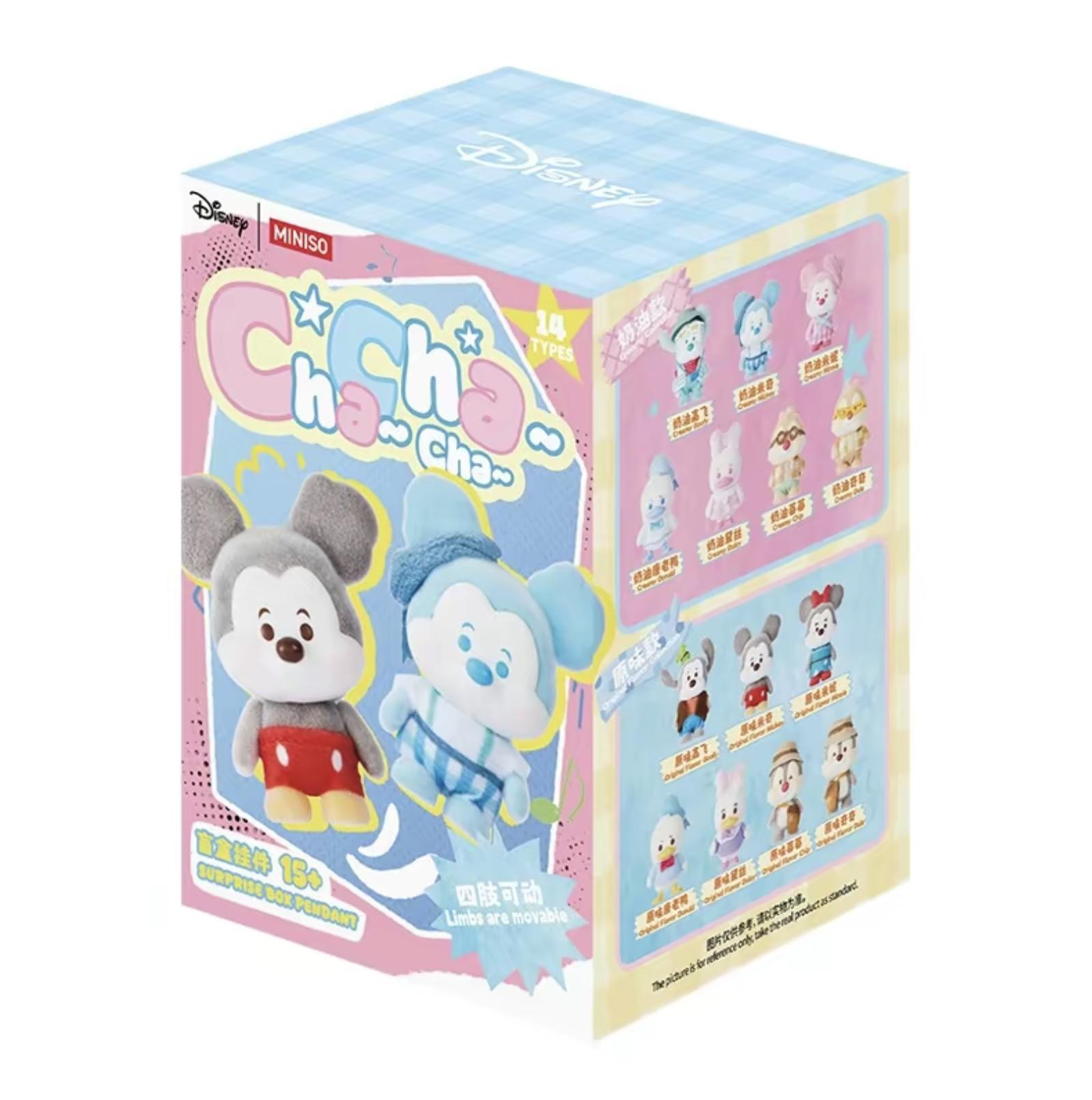 Disney Mickey Family Chacha Collection Surprise Box Pendant – Cute Character Keychain, Room Decor,  Multiple Styles with Hidden Edition, Perfect Holiday Gift for Disney Fans |