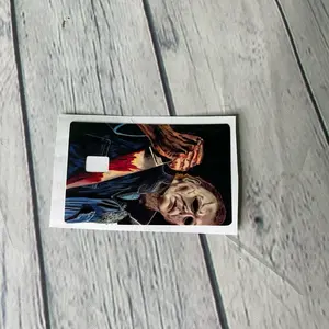 Halloween knife credit card skin sticker decal Halloween knife credit card skin sticker decal