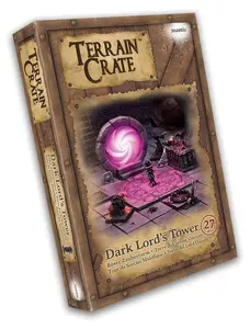 Mantic Games Dark Lord's Tower Set for Tabletop Games - Detailed 3D Miniatures and Pre-Assembled Scenery