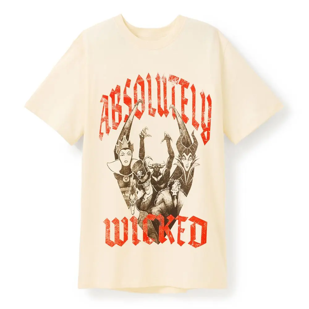 Disney Store Disney Villains Fashion T-Shirt for Adults