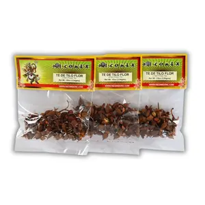 Nicomex - Flor de tilo - Flor de tila - Té de tilo - Linden flower tea - herbal tea. 100% Natural  ⅛ oz each bag (3.54gr), pack of 3 bags
