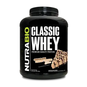 NutraBio Classic Whey Protein Powder – 25g Protein per Scoop – Pure Whey Concentrate with Full Amino Acid Profile – No Fillers, No Artificial Colors – 66.8 Servings