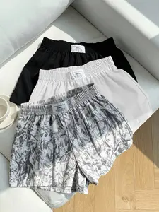 Women's Summer Camo Shorts Set, Casual Loose-Fit Sportswear, Ideal for Running Yoga Daily Wear, Comfortable Outdoor Clothing, Camouflage Sports Shorts