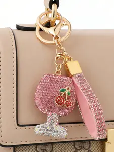 Mother's Day Cherry Keychain, Back-To-School Gift, Car Key Chain, Bag Charm, Unique Valentine's Day Surprise, Couple's Gift