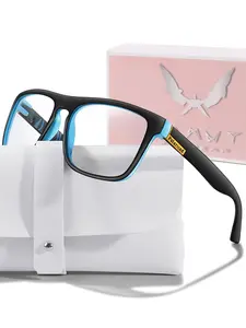 Outdoor Photochromic Glasses with Case + Gift Packaging, Unisex Trendy Accessory, Music Festival Party Wear, Halloween Valentine's Day Gifts