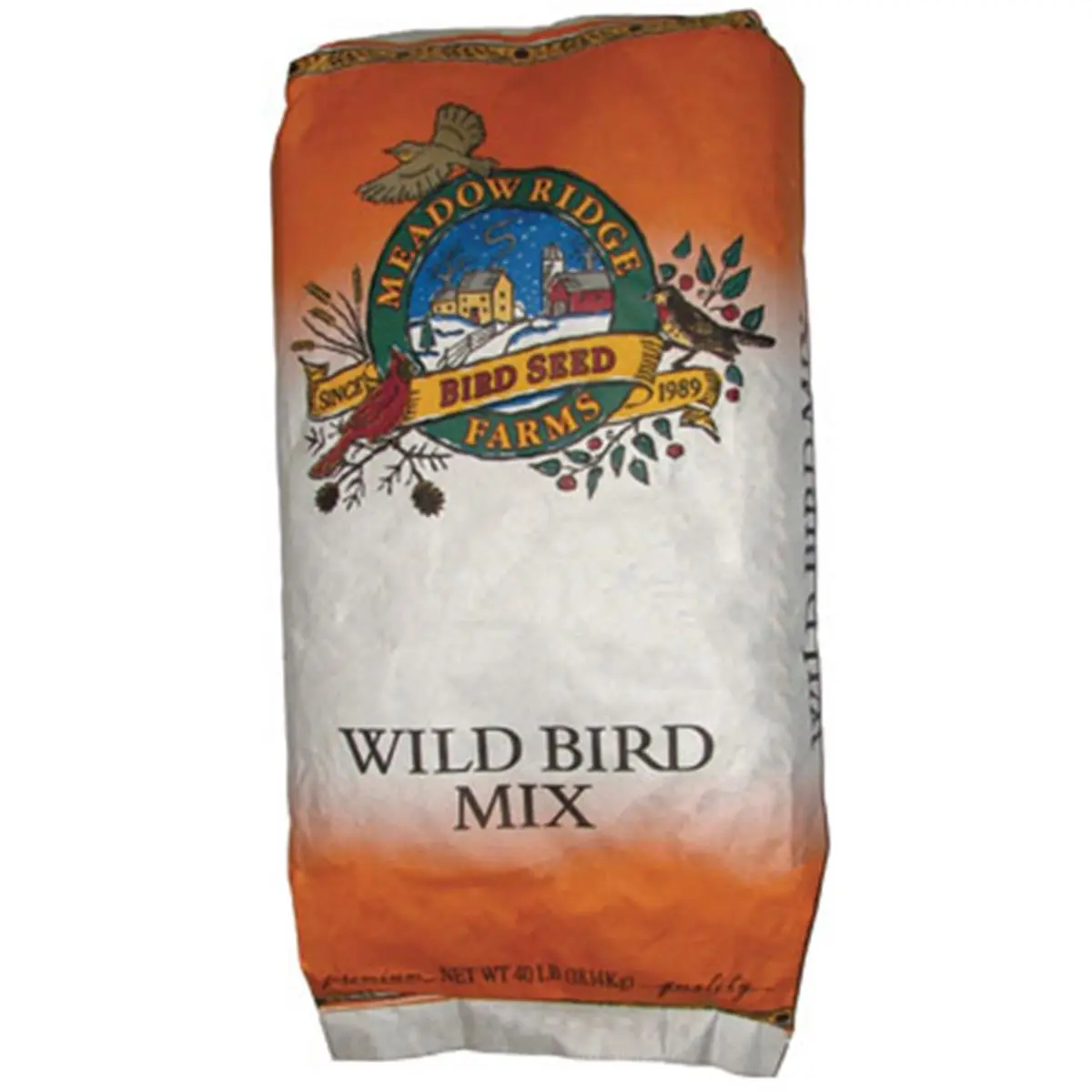 212 MAIN B202240 40 lbs. Wild Bird Food Seed Mix, Bird Supplies for Avian Feeding