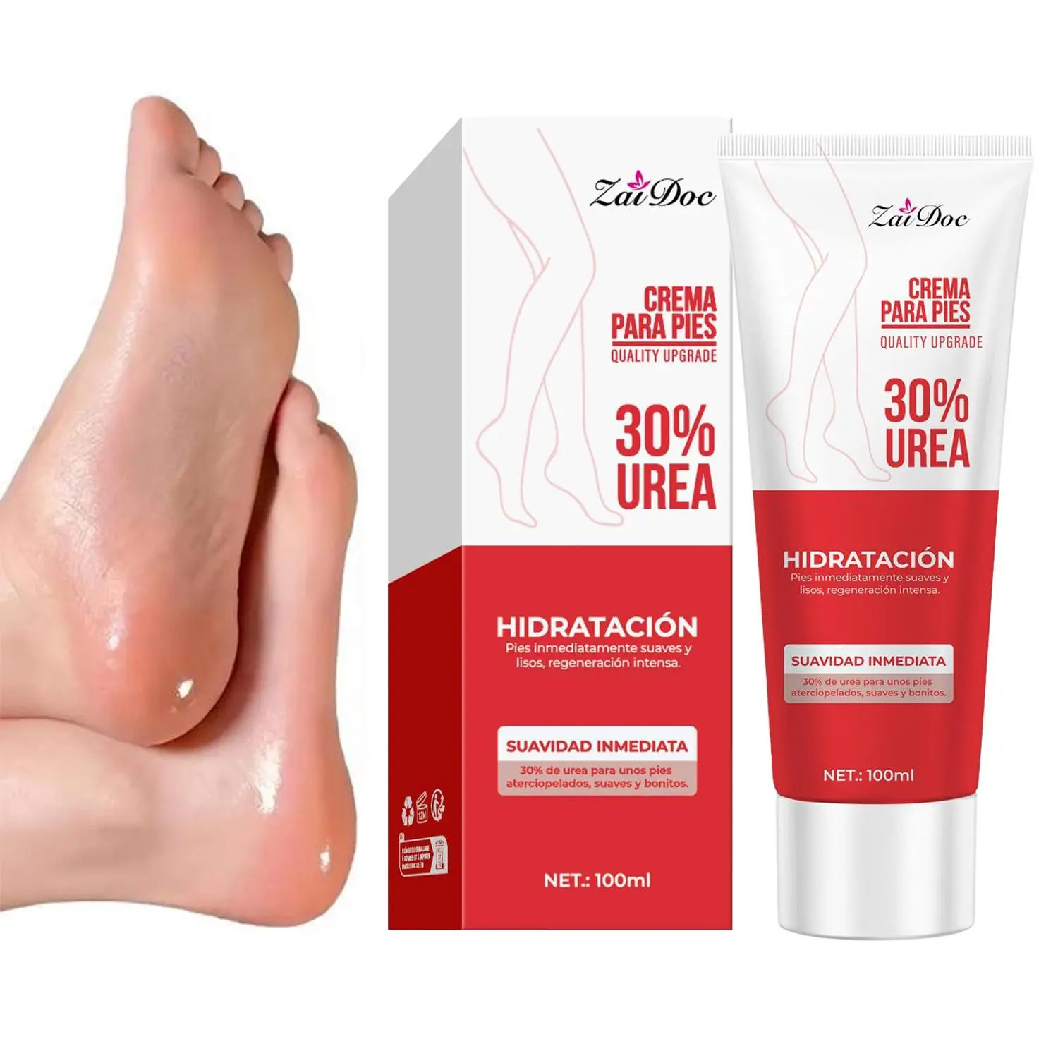 Urea Foot Cream - Formulated with 30% urea, specially designed for feet to instantly soften rough skin and provide deep moisturizing nourishment. With continued use, it leaves your feet feeling soft and smooth.