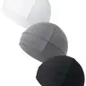3-Count Unisex Solid Color Elastic Biking Sports Hats for Adults, Cyclists - Sweat-Dry Liner, Sweat-Absorbent, UV-Protection for All Seasons Outdoor Wear
