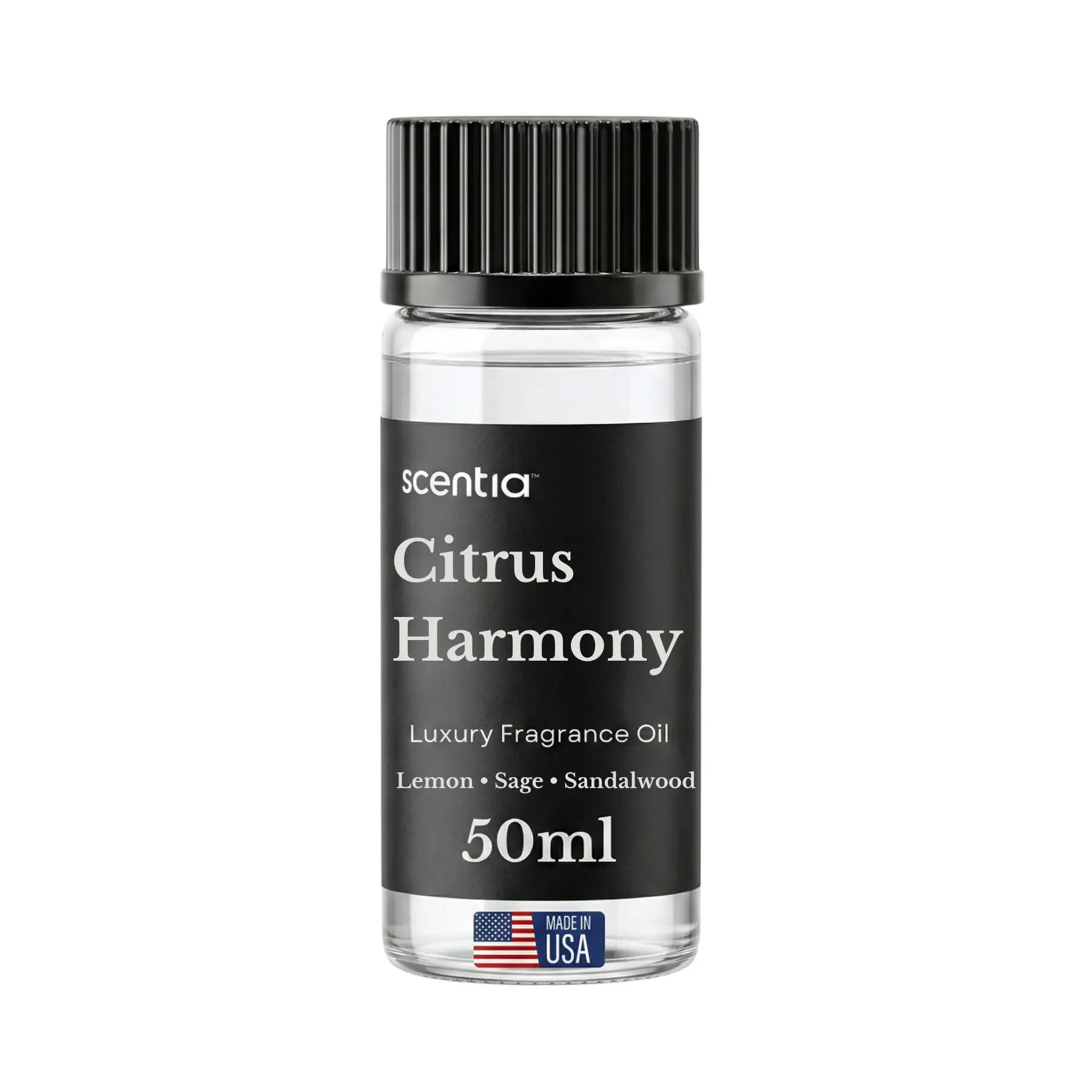 Scentia Citrus Harmony Fragrance Oil for Diffusers – Fresh Lemon & Eucalyptus Clean Home Scent Oil for Aromatherapy, Candle Making & DIY – Citrus Aromatic Fragrance Oil Refill – 120 ml