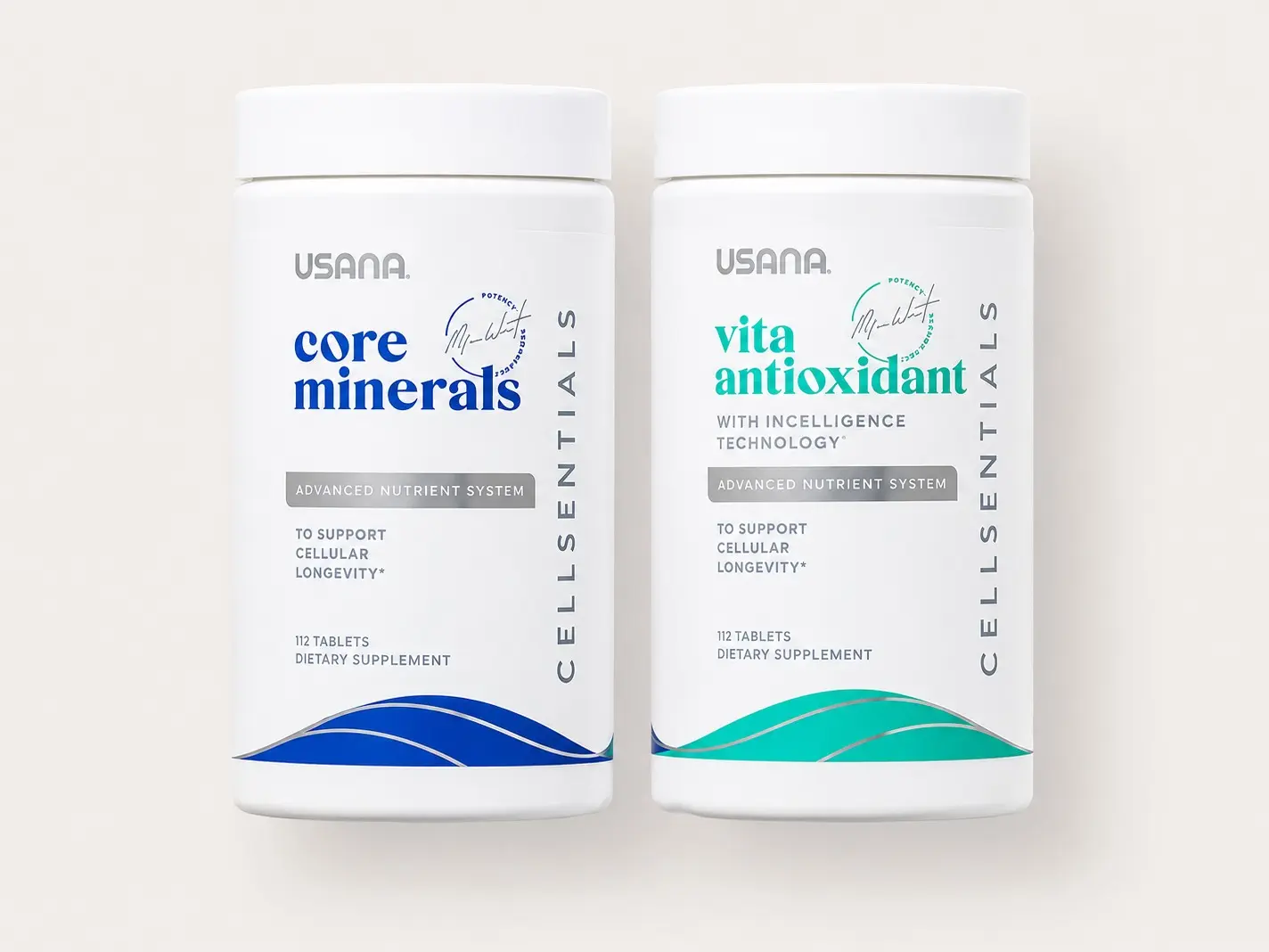 Usana CellSentials | Daily Multivitamin & Mineral System | 40+ Nutrients