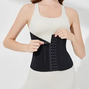 QOU Women's Corset, faja waist trainer, Fajas Reductoras, Black Comfort Basic Minimalist Shapewear, Apron Waist Trainer Belt for Daily Wear, body shapewear Womenswear Women Shaping Clothes, Fall Outfits 2025 Sexy Compression faja corset belt waist cincher