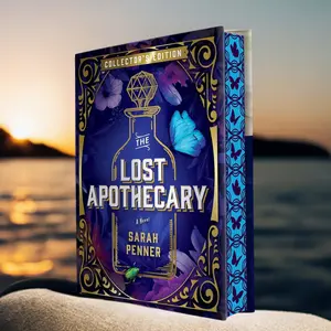 The Lost Apothecary Collector's Edition (Reissue) by Sarah Penner (Hardcover Book) | Special Limited Edition Print | Historical Fantasy