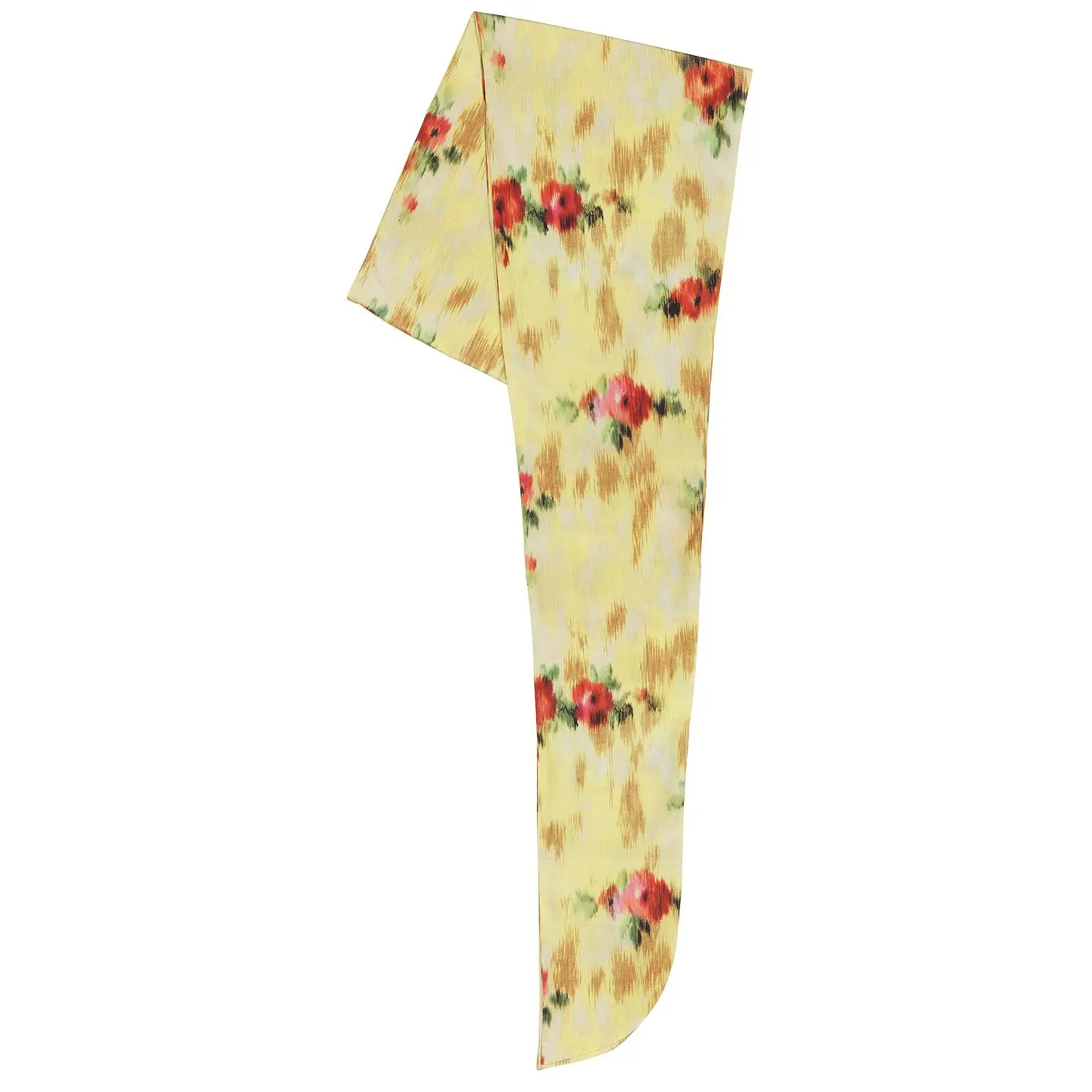 Ganni Printed Wrap Scarf in Aurora
