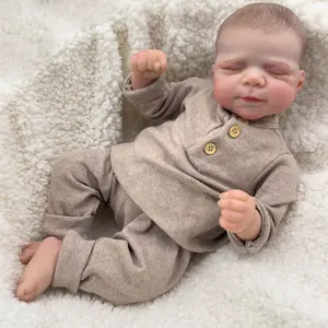 Lifelike Reborn Baby Dolls Boy Pascale- 18 Inches Real Anatomically Correct Baby Doll Poseable Full Body Vinyl That Look Real Soft Babies