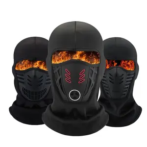Protection Windproof, Dust-Proof and Breathable Winter Warm Mask Balaclava Ski Face Mask Mototrcyle and Cycling Thermal Face Mask for Men and Women Black ski masks mask men