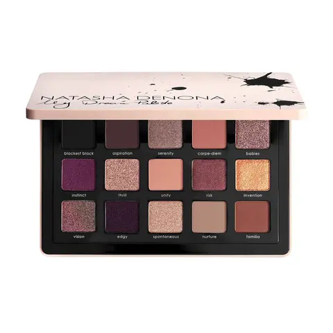 Natasha Denona MY DREAM EYESHADOW PALETTE - Midi-Sized Makeup Palette with 15 Eyeshadows Inspired by Life Elements - Makeuppalette