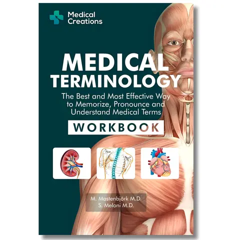 Medical Terminology Nurse Workbook - Textbook Companion with Fill-in-the-Blanks, Label-the-Picture Guide, True/False Review, Quizzes & Exercises, Key Concept Revision, Knowledge Gap Assessment, Pronunciation & Term Tools for Healthcare Students, Assess Kn