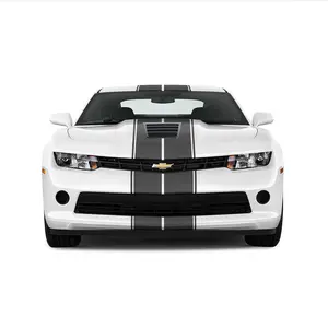 Dual 8" Racing Stripes w/pins Self Healing Vinyl fits Chevy Camaro 2010 to 2015