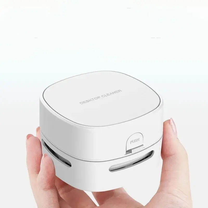 PriceLock Portable Mini Desktop Vacuum Cleaner WHITE BLACK Usb
