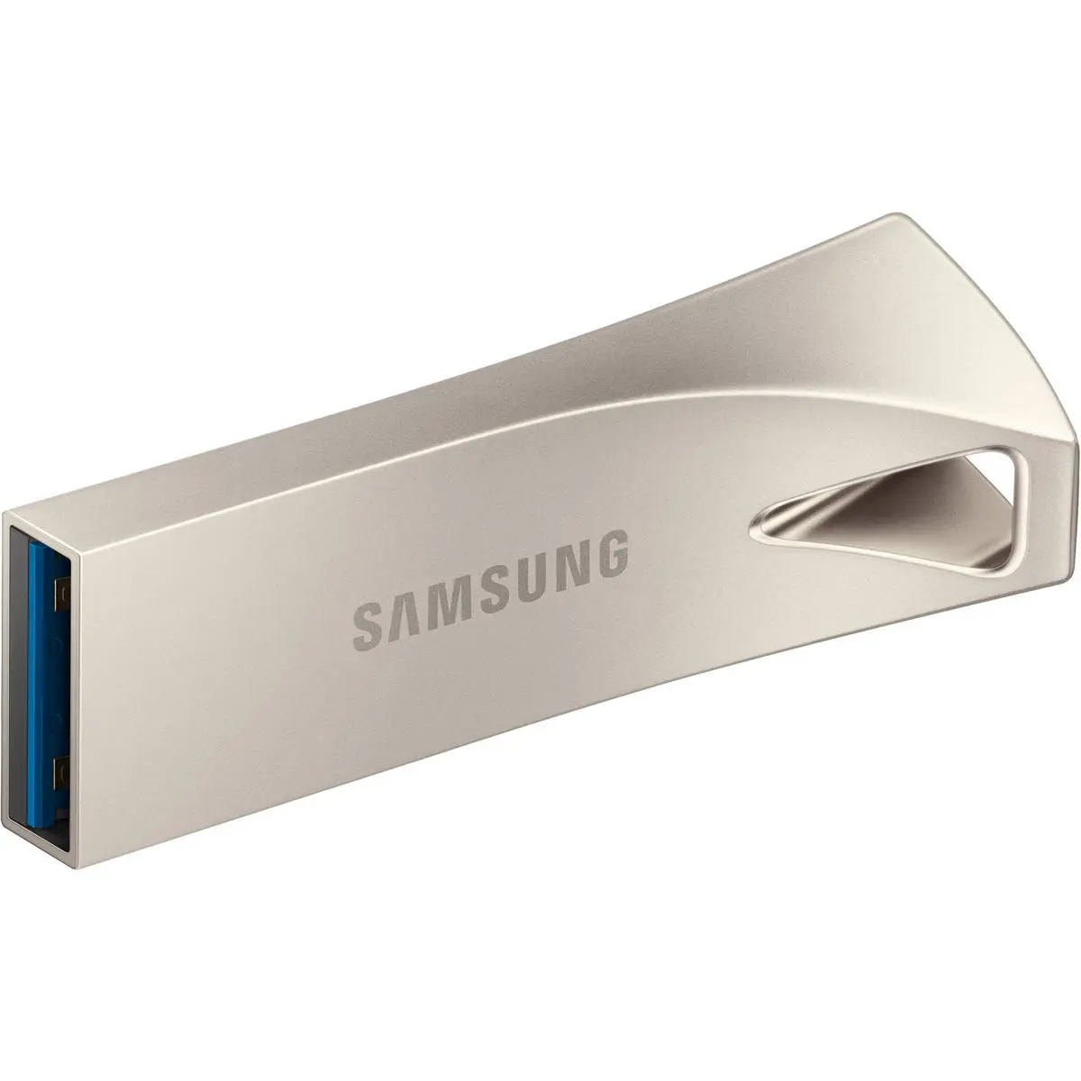 Samsung BAR Plus 256GB USB 3.1 Gen 1 Type-A Flash Drive, Champagne Silver