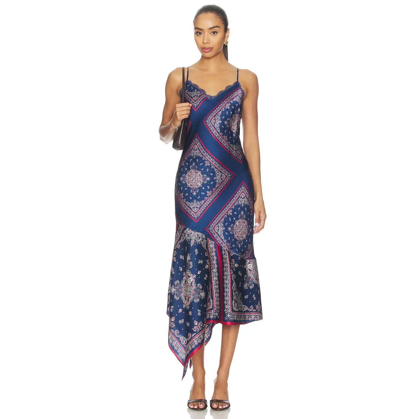 CAMI NYC Becky Dress in Mariner's Bandana