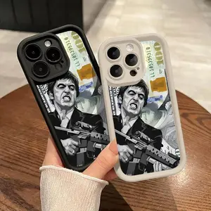 S-Scarface T-Tony M-Montana D0llar B.ill Design Trendy Silicone Phone Case,for iPhone 17/16/15/14/13/12/11 ProMax Plus for Samsung phones,an excellent gift for friend or fans.