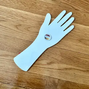 Acrylic Practice Hands for Henna Tattoo - White, Ideal for Henna practice