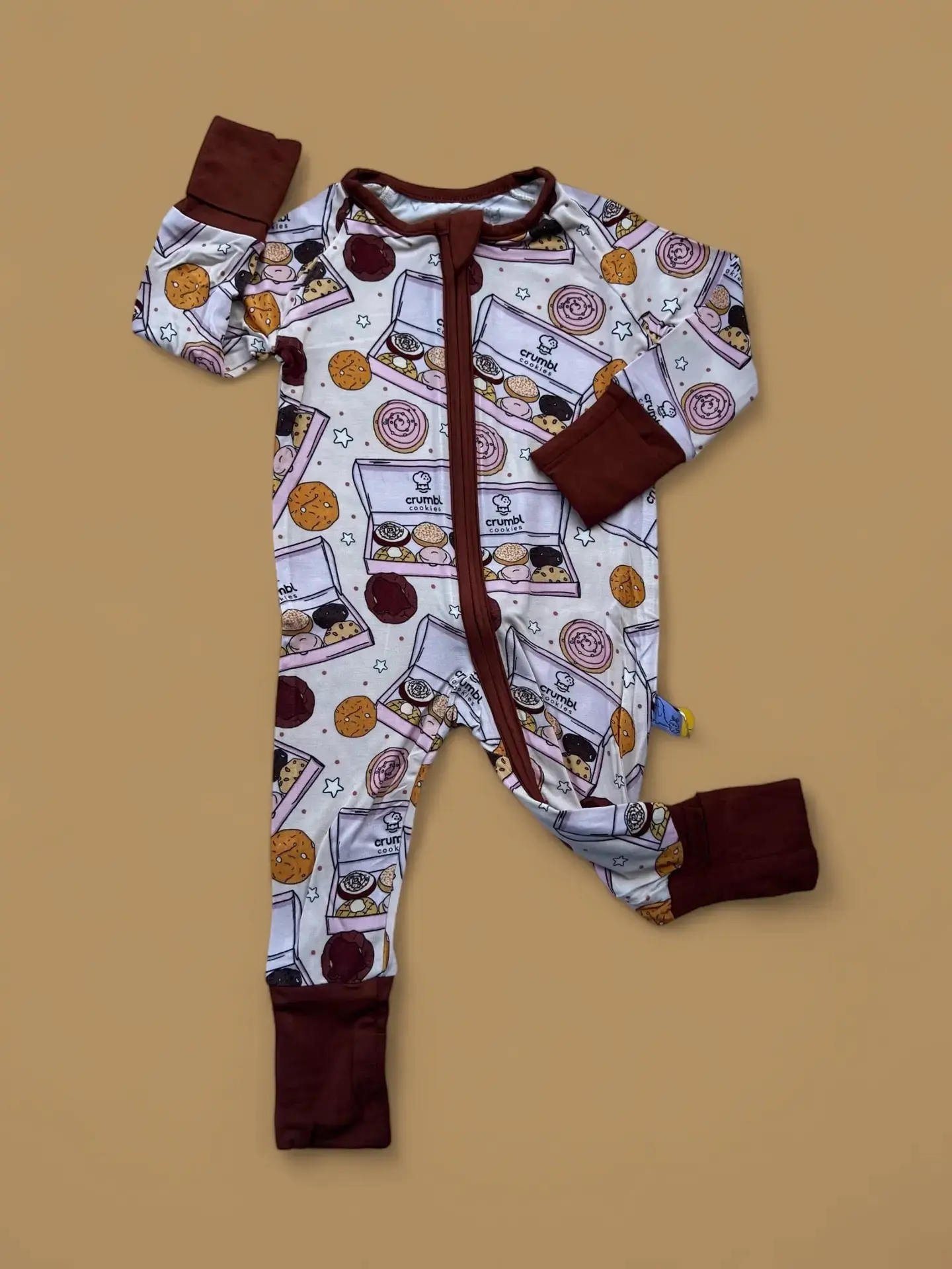 Cookie Crumb Bamboo Zippy Pajamas