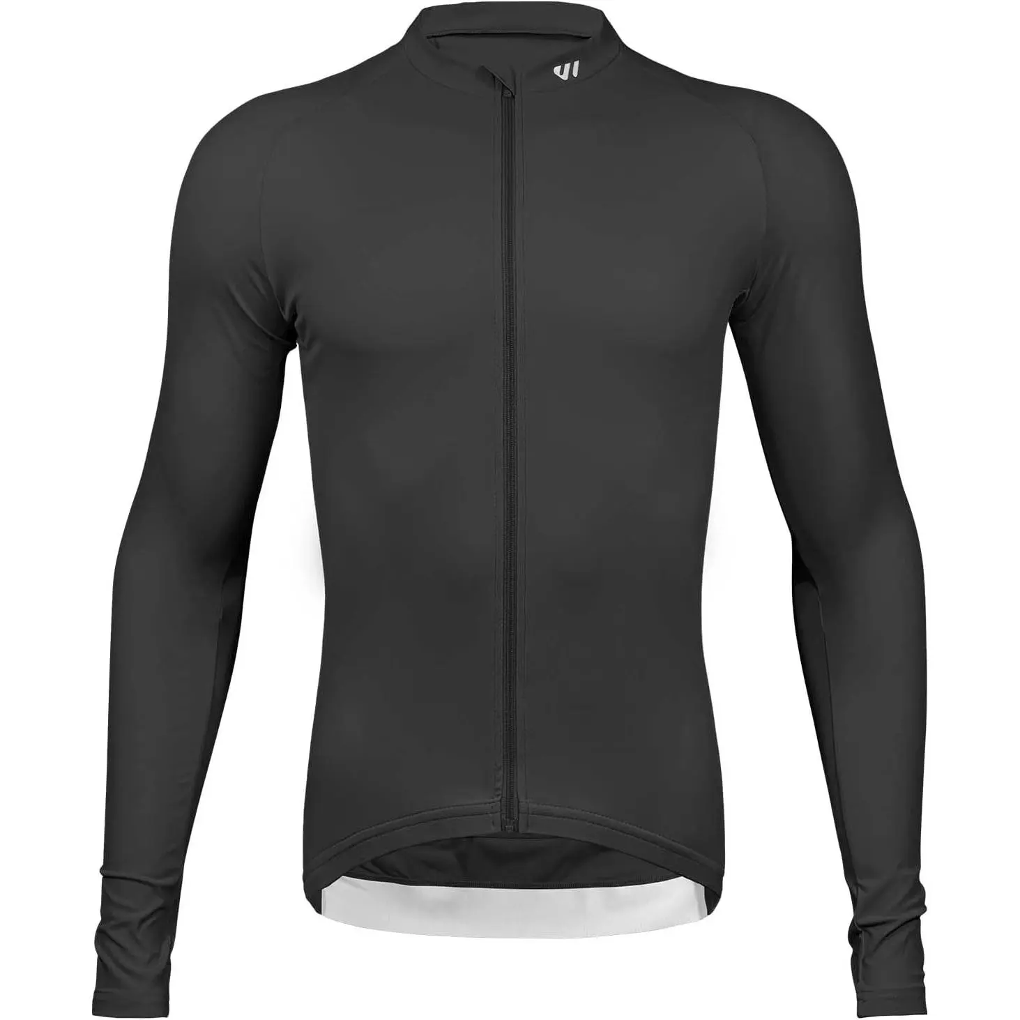 Wulibike Men's 80% Polyamide-Spandex Long-Sleeve Cycling Jersey - Full-Zip Front Athletic Active Tops, Flexible, Pocketed Jersey Shirts for Spring & Autumn Road Bike Sports Wear, Cycling Sports Wear, Sporty Chic