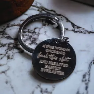 Wise Woman Keychain - Eye-catching Design, High-quality Materials