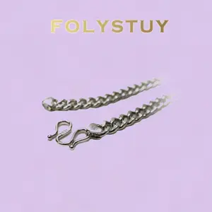 《Y144》24.4 Inch Cuban Chain Necklace | 8.9mm Width Bold Curb Link Chain | Must-Have Statement Piece