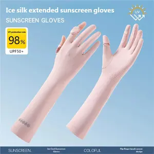 Women's Sun Protection Gloves, Full Finger Gloves for Driving, Cycling & Camping, Sports & Outdoor Clothing Accessories