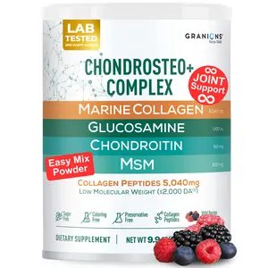 Chondrosteo Complex Joint Powder – Glucosamine, MSM, Collagen & Vitamins – 9.9oz