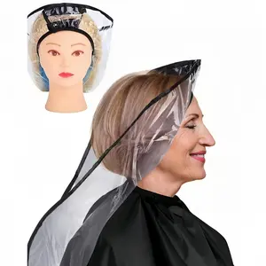 4/2/1pc-Waterproof Shampoo Shawl Hair Funnel Baked Oil Dyed Hair Care Shawl Shampoo Shawl for Household Hair Wash Rinse Dye