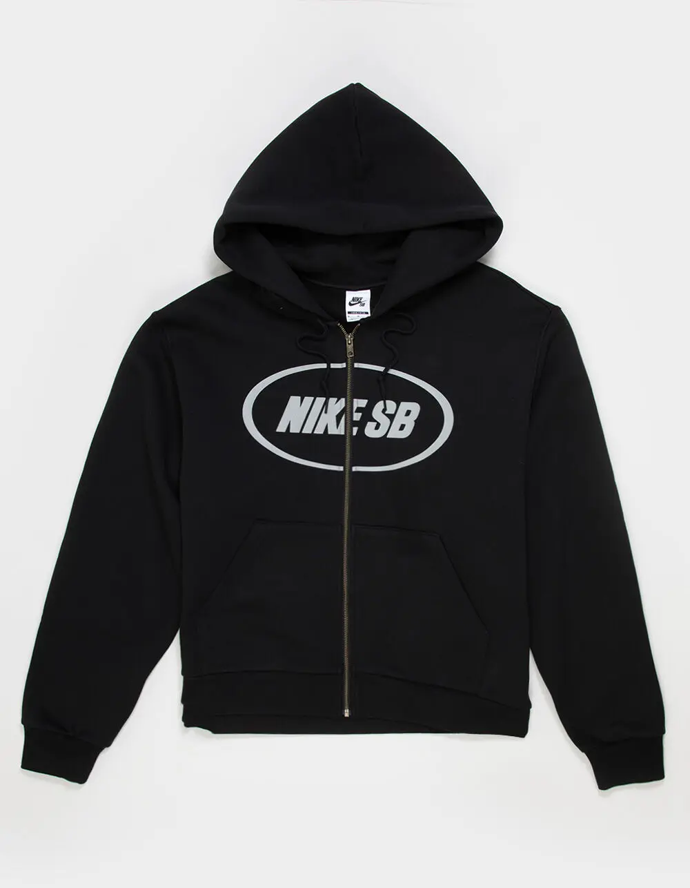NIKE SB Oval Logo Mens Zip-up Hoodie