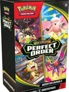 Pokemon, Mega Evolution Perfect order booster bundle 6 x packs
