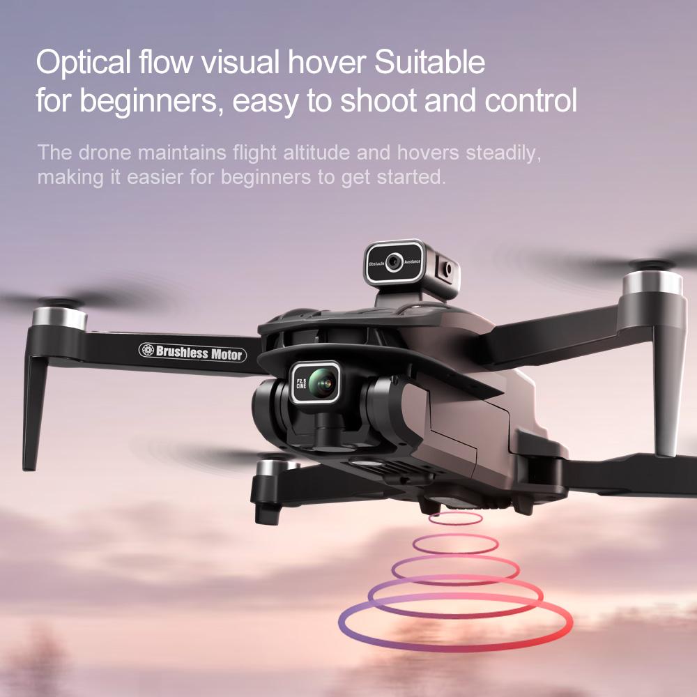 V168 Pro Max Drone with 8K  PTZ Camera, 4.5" Screen Remote Control, 2000m Long Range, GPS Return-to-Home, Brushless Motors, Dual Lenses, Foldable Design, 244g Lightweight, 100m Flight Altitude, 2 Batteries