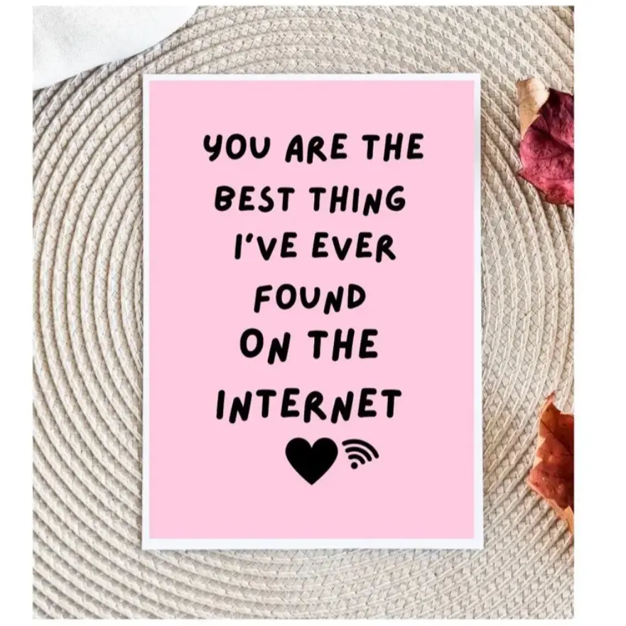 Witty Love Card - A2 Size 4.25 x 5.5 - Premium Card Stock - Punny Card - Snarky Valentine's Day Card - Witty Anniversary Card - Dirty love Cards - Card For Him - Card For Husband