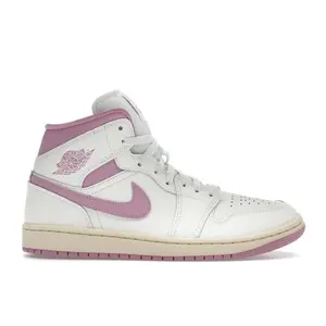 Jordan Women's 1 Mid Sail Pink Coconut Milk Basketball Shoes, from StockX