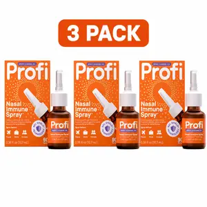 Profi Everyday Nasal Spray – 3 Pack, Drug-Free, Harvard-Formulated, Blocks Airborne Germs Up to 8 Hours, Great for Travel, Work & Groups
