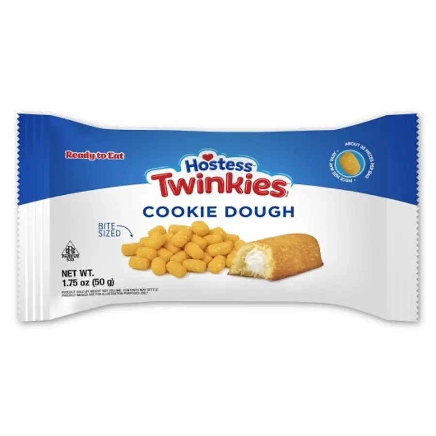 Hostess Twinkie Cookie Dough Bites 1.75 oz 24 ct Tray