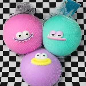 viral Jumbo funny face squishy ball