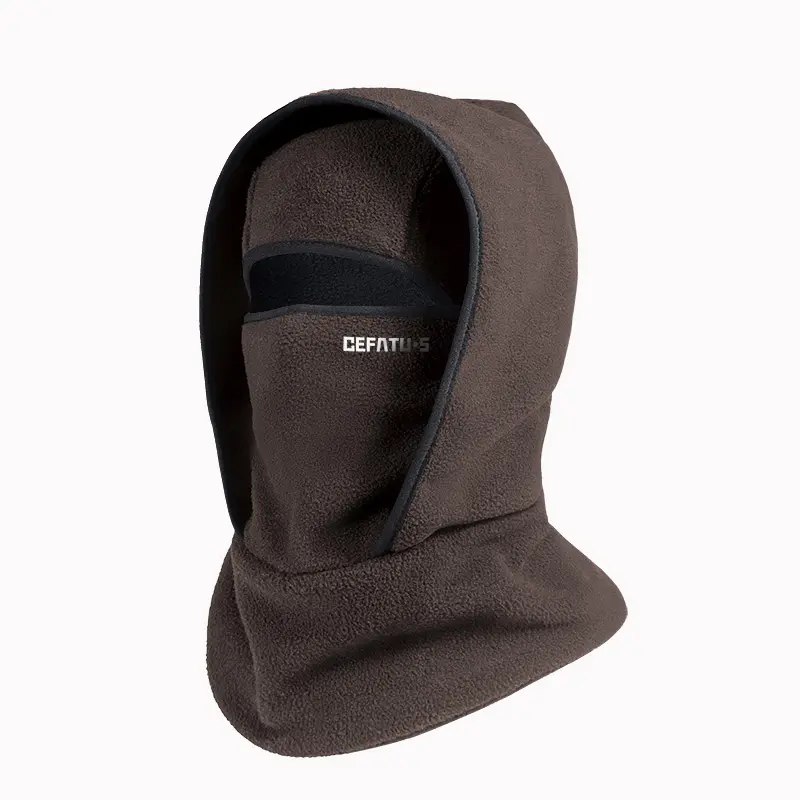 1 Pcs Winter Multifunctional Cold-Proof & Warm Hat - 3-in-1 Balaclava (Hood/Neck Gaiter/Face Mask), Multi-Layered, Thickened, Tactical Windproof, Cold-Resistant, Suitable for Winter Sports, Skiing