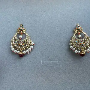 Elegant multicoloured Chaand Bali for every occasion